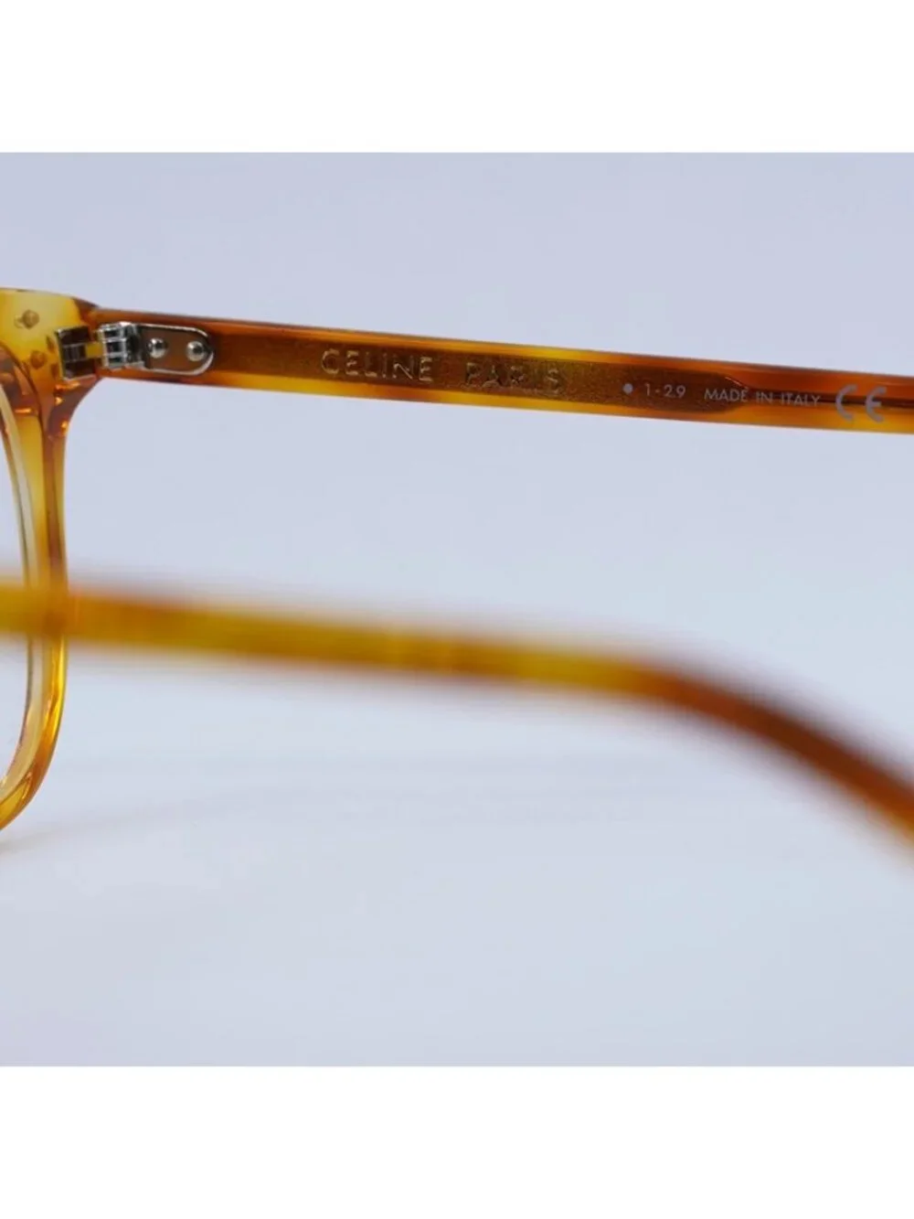 Celine CL50046I 053 Eyeglasses Havana 52mm Round Frame